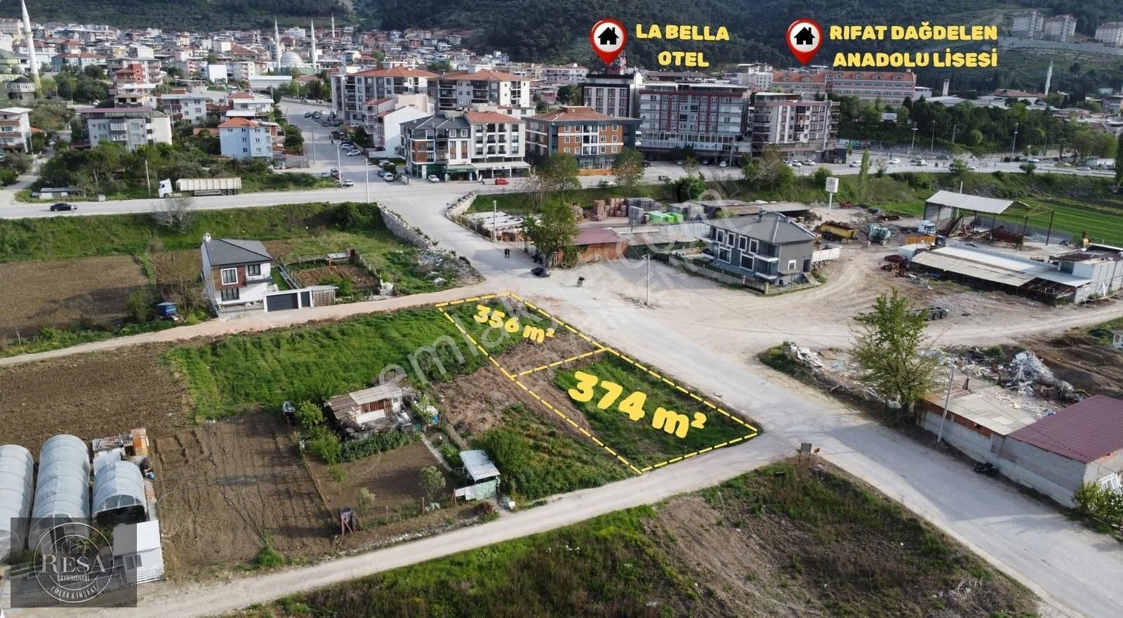 Resa Gayrimenkul'den Çilek Bahçesi Yakını Arsalar