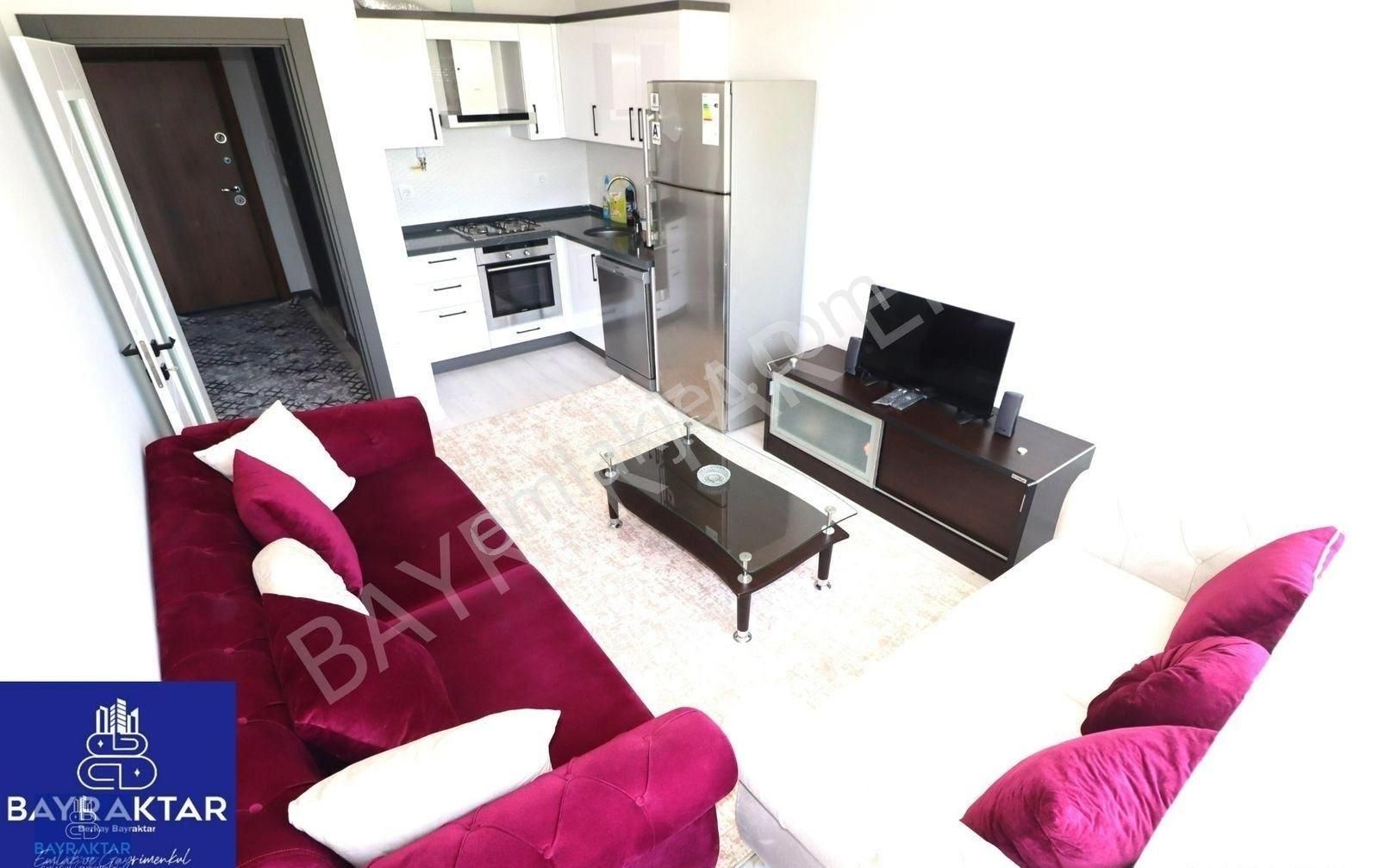 Bandırma Yeni Mahalle'de Site İçerisinde 1+1 Eşyalı Kiralık Daire Bayraktar Emlak'tan