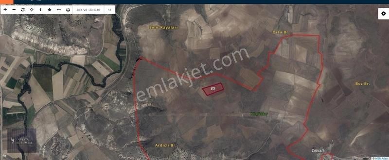 İnvesta'dan Eskişehir Kara Alan Mah Satılık Tarla