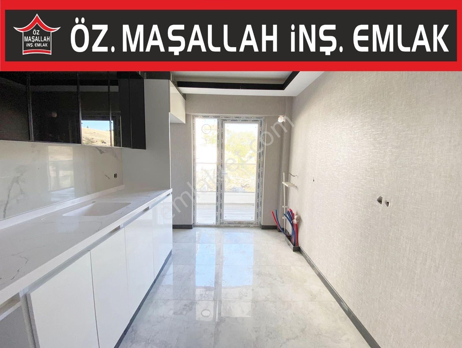 Öz'maşallah.dan Sıfır Geniş Yapılı Katta 2+1 Daire