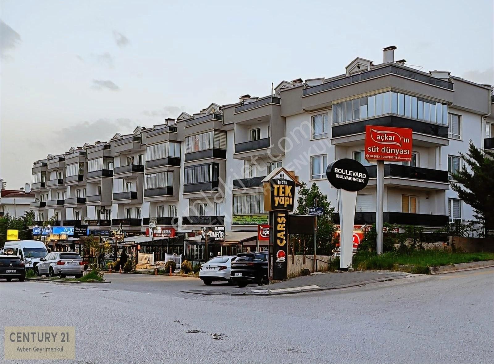 İncek Atılım Ve Ufuk Üniversitesi Yakını 1.kat Ön Cephe 1+1