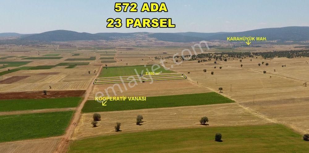 Konya Akören'de Yatırım Fırsatı 2.680 M² Tarım Arazisi