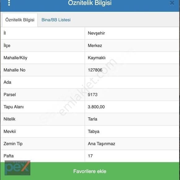 Nevşehir Kaymaklıda Yatırımlık 3.800 M² Yola Cephe Tarla!