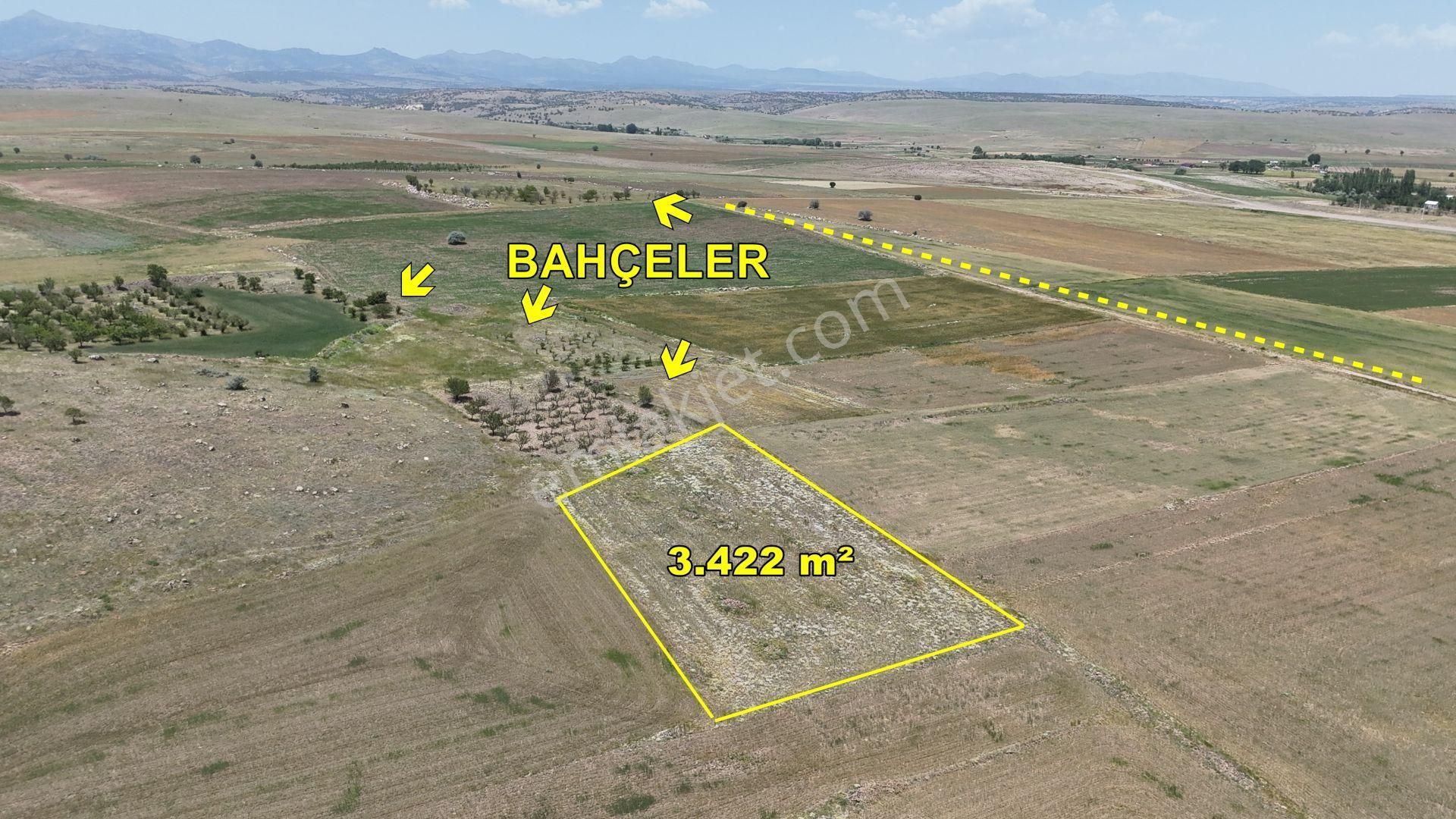Çatören De 3.422 M² Tarla / Konya / Akören