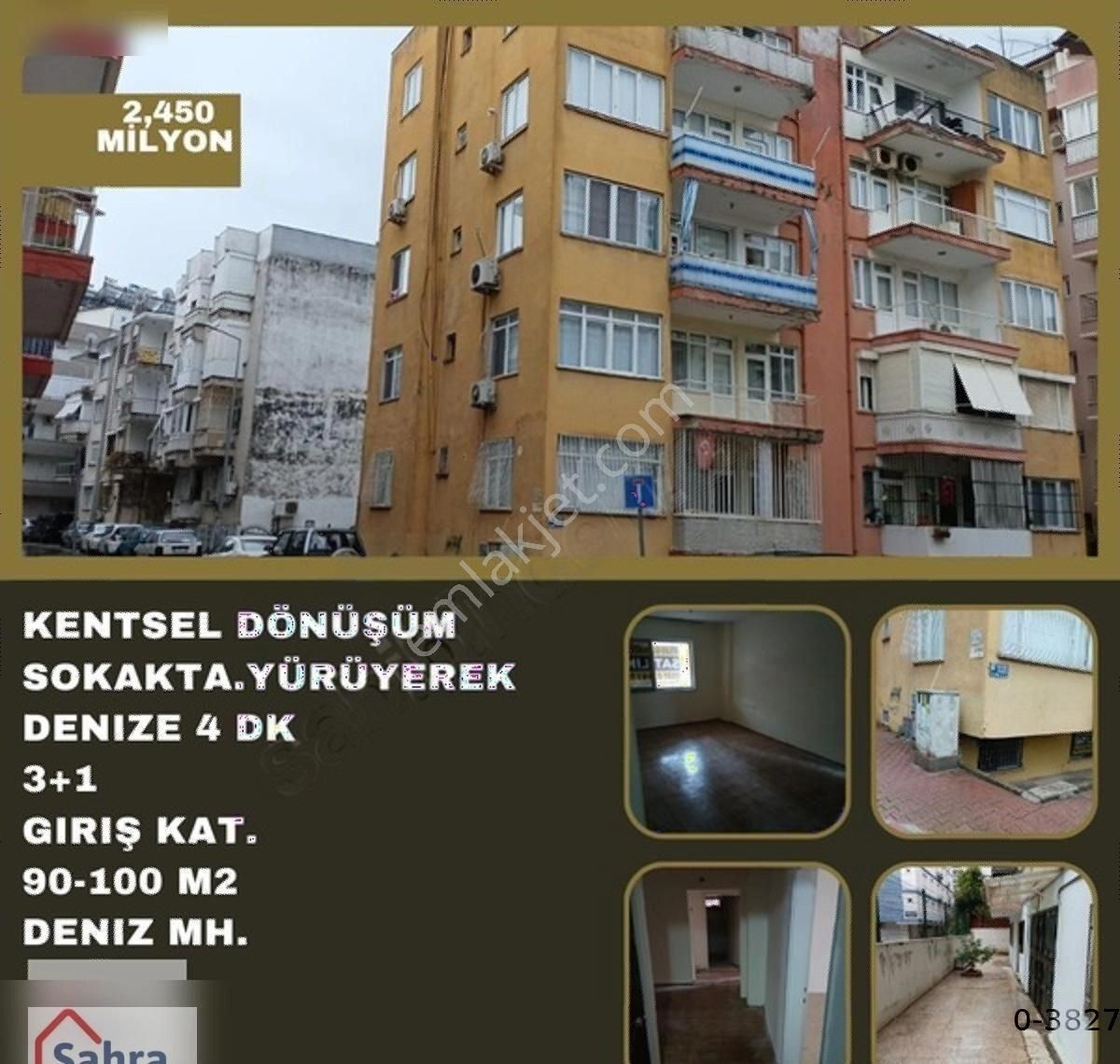 Video Yu İzle-denize Yürüyerek 4 Dk, Yatırımlık Kelepir