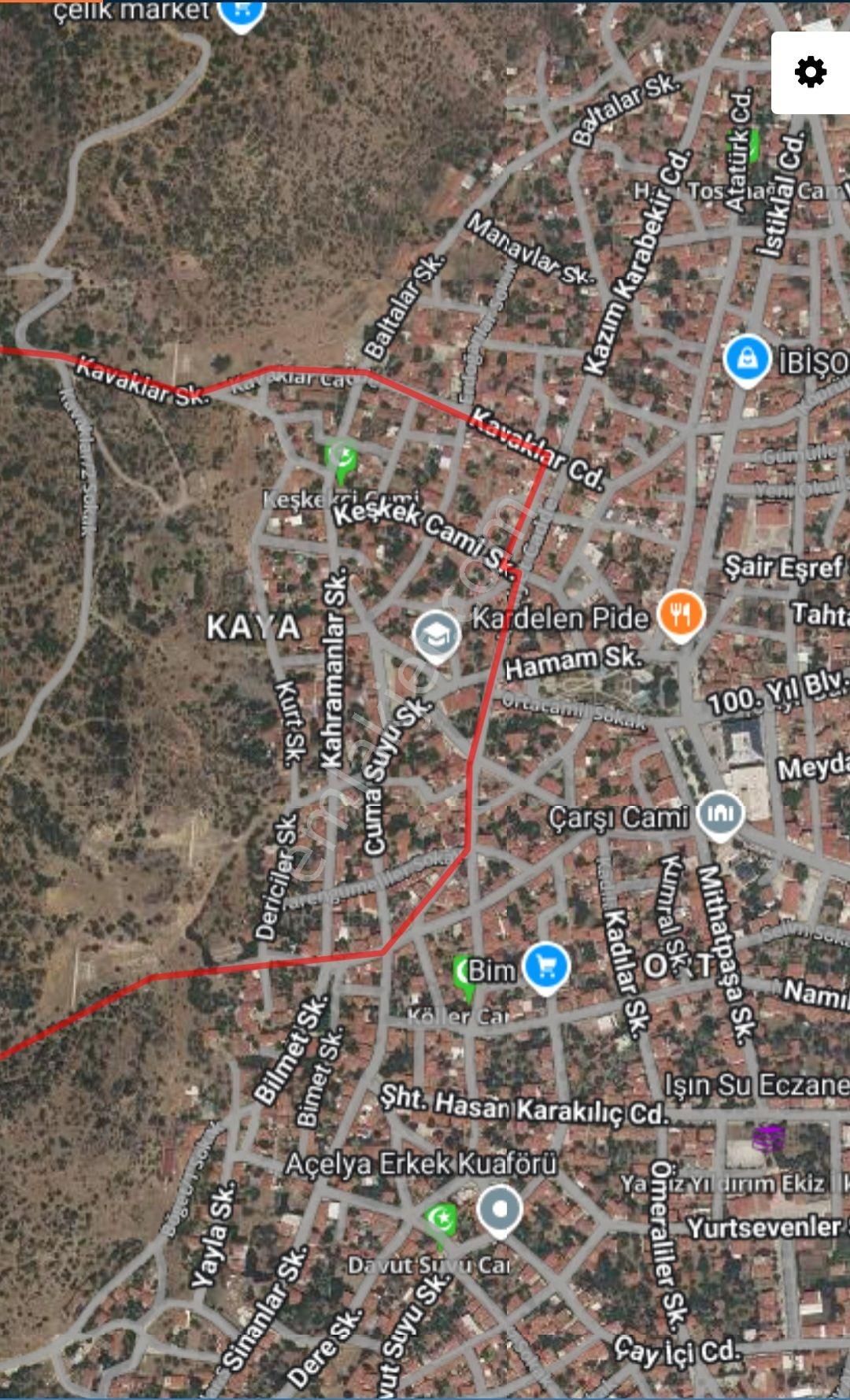 Serinhisarda Merkez Kaya Mahallesi’nde 672 M2 B+2 İmarli 440 M2 Temelı Olup 10 Daırelık
