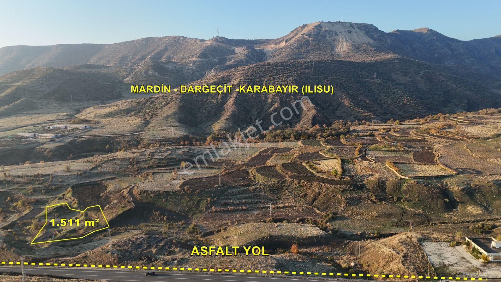 Mardin / Dargeçit / Karabayır (ılısu) Mah 1.511 M² Müstakil Tapulu Tarla
