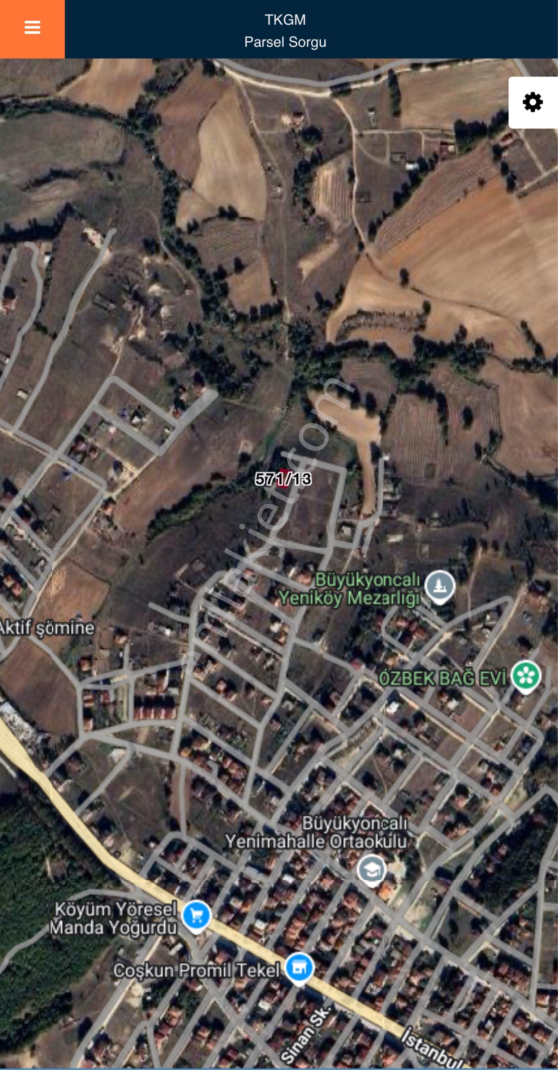 Tekirdağ Saray Büyükyoncalı Satılık 250m2 İmarlı İfrazlı Arsa