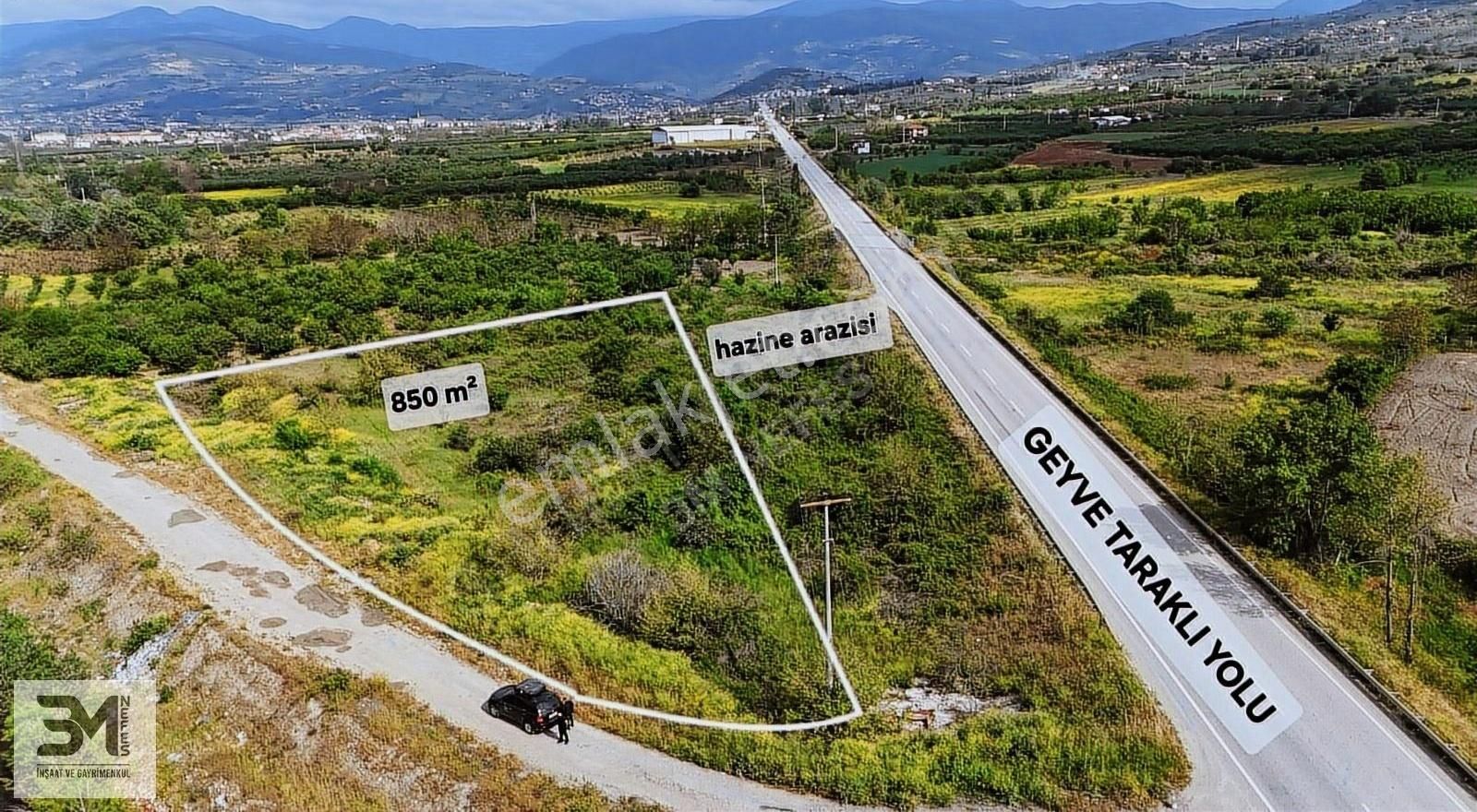 Geyve Eşme Asfalta Sıfır 843 M2 Bağ Nitelik Düz Fırsat Arsa - Görsel 13