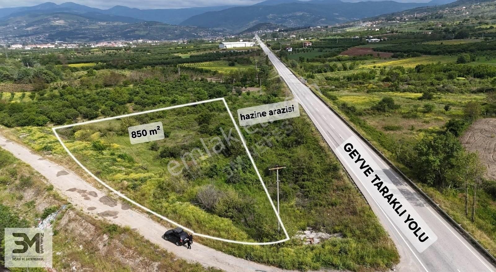 Geyve Eşme Asfalta Sıfır 843 M2 Bağ Nitelik Düz Fırsat Arsa - Görsel 27
