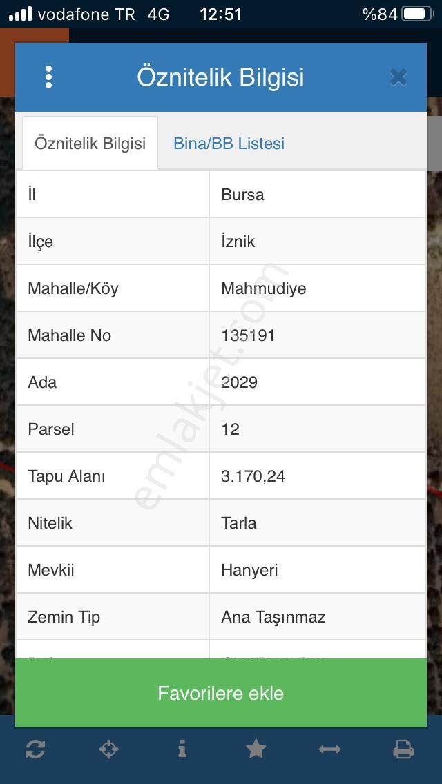 Bursa İznik Mahmudiye 'de Harika Göl Manzaralı Satılık Yerimiz - Görsel 6
