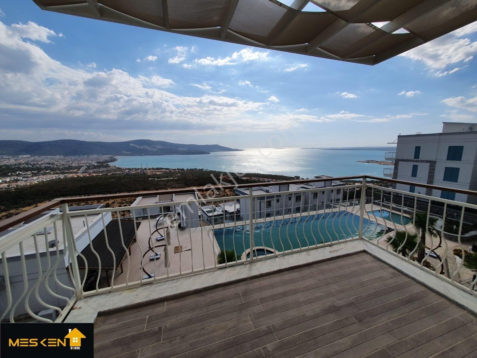 Didim Akbük'de Önü Kapanmaz Full Deniz Manzara, Site İçi 2+1 Daire