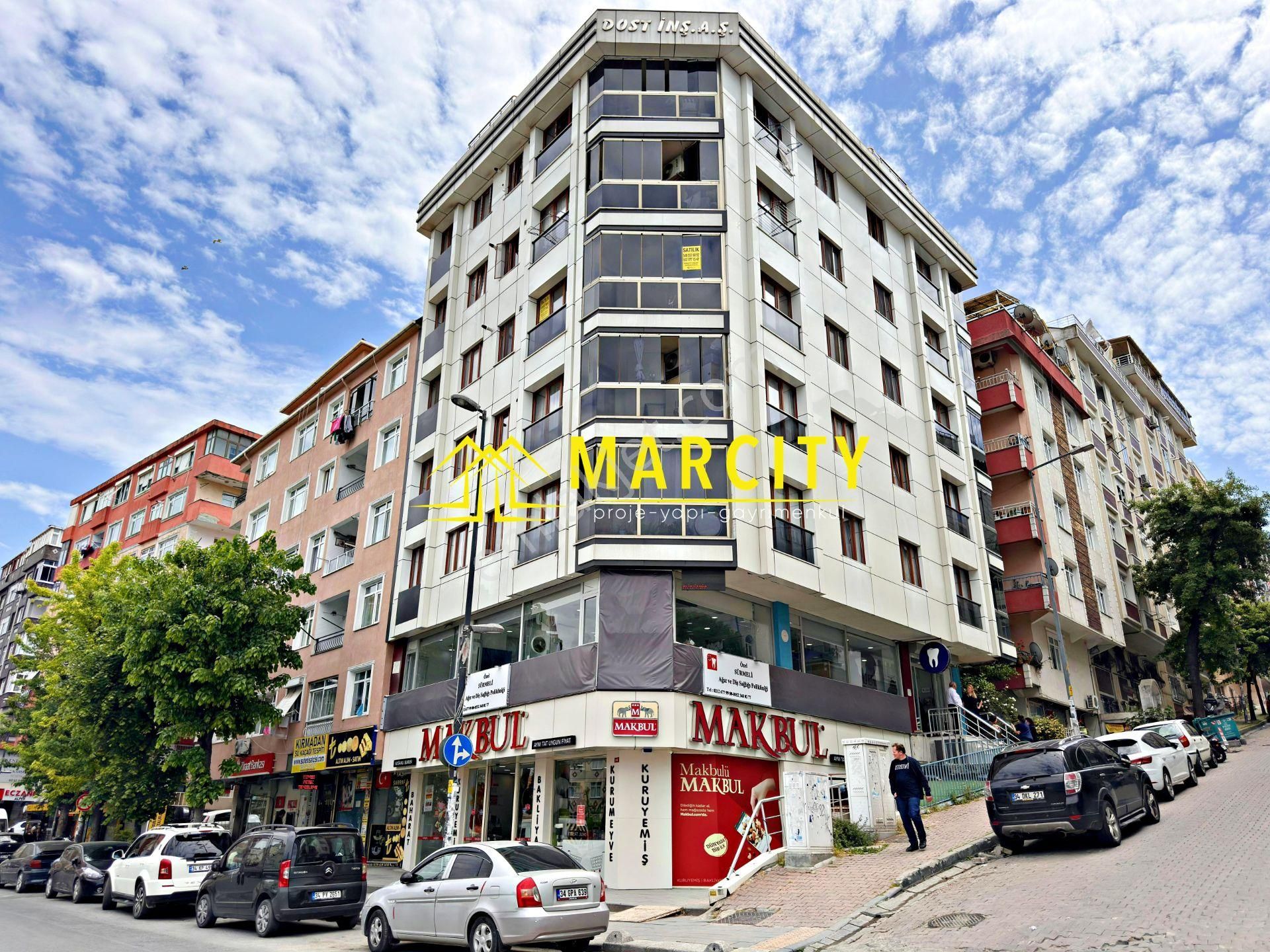 Marcity'den M.kemal Paşa Cad.üzeri Manzaralı Köşe 3+1 Arakat