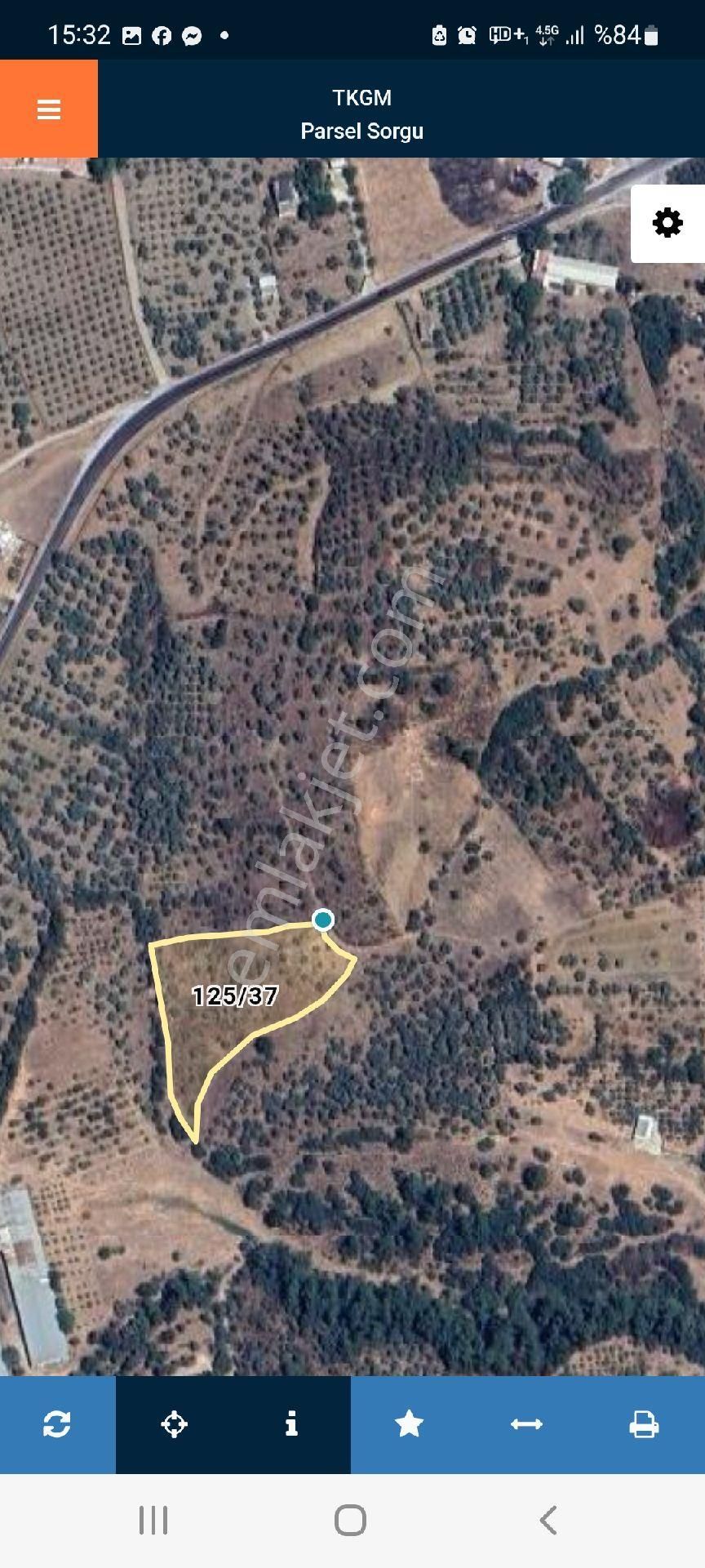 İzmir Kemalpaşa Yeşilyurt Köy Merkezine Yakın 4735 M² Zeytinli Tarla Bağ - Görsel 4