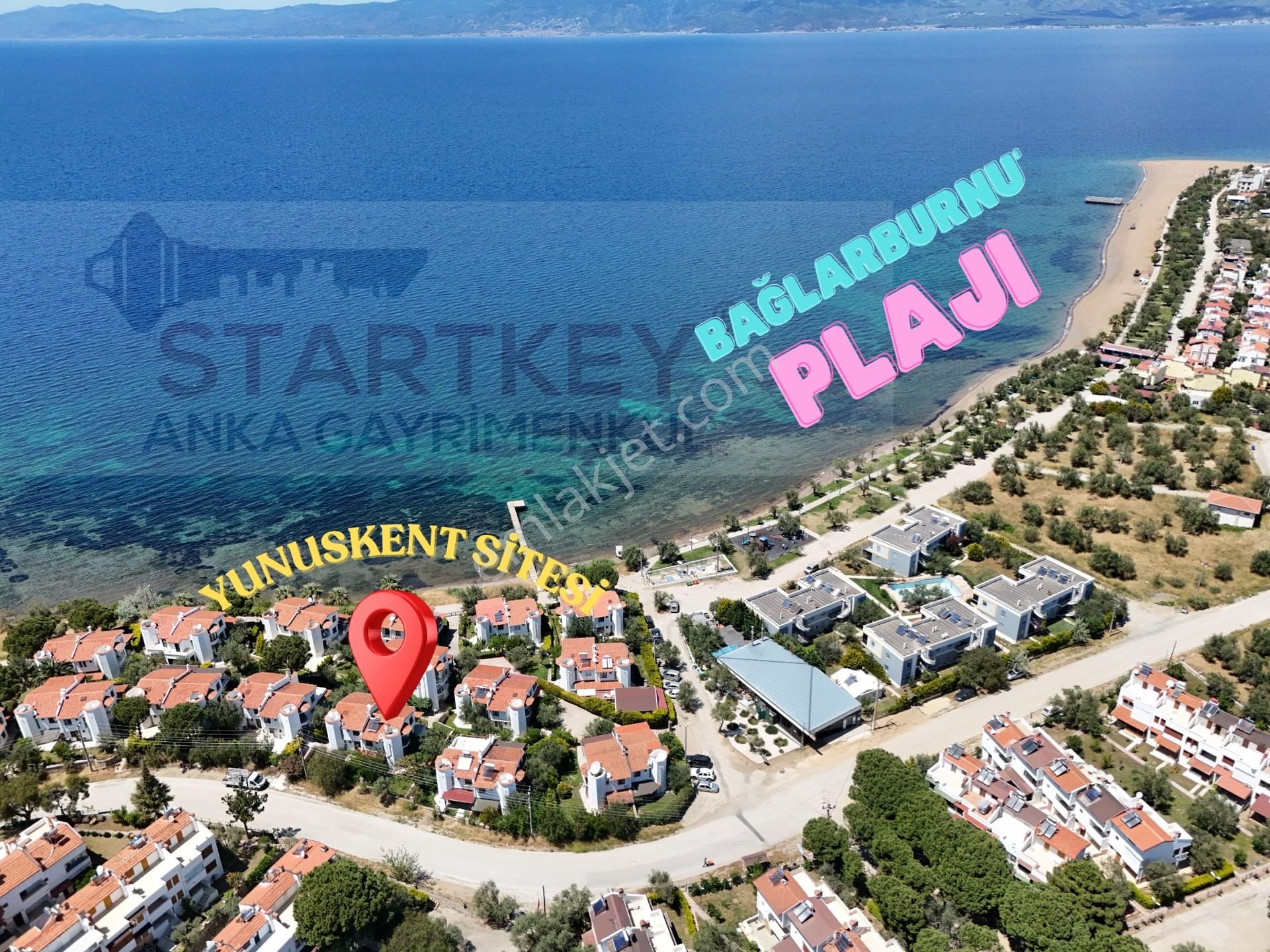 Startkey Anka'dan Pelitköy'de Denize Sıfır Yunuskent Sitesinde Acil Satılık Villa