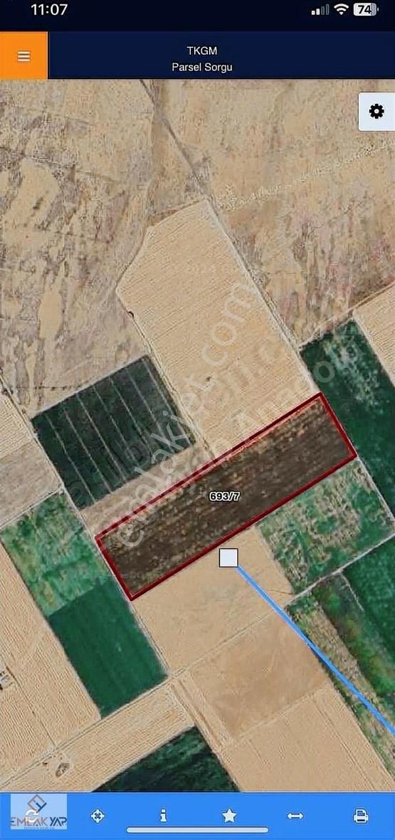 Emlakyap Tan Kazımkarabekirde Satılık 75 000 M2 Tarla