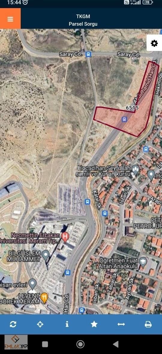 Emlakyap Tan Selçuklu Hocacihan Da Satılık Arsa