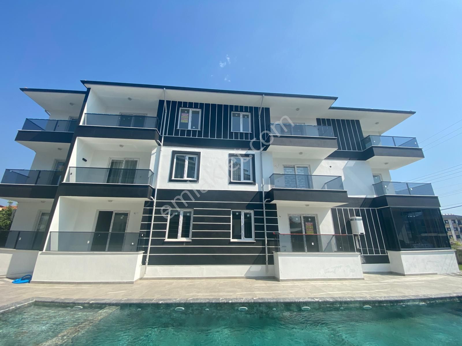 Dalaman Hürriyet Mahallesi Havuzlu Site İçinde 2+1 Daire - Görsel 2