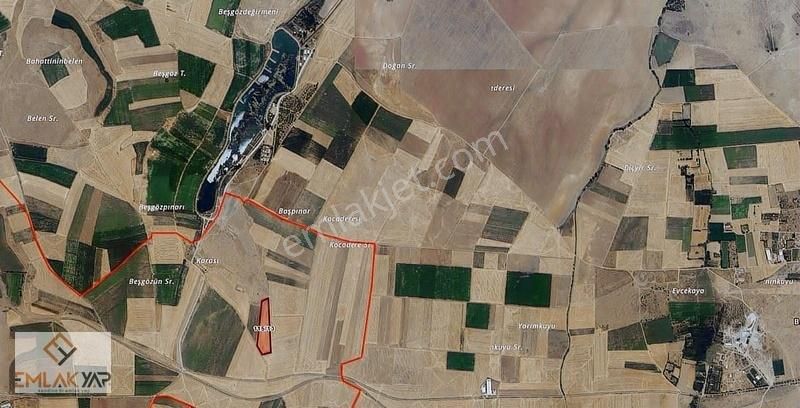 Sarayönü Beşgöz Göleti Manzaralı 26.756 M2 Sulak Tarla