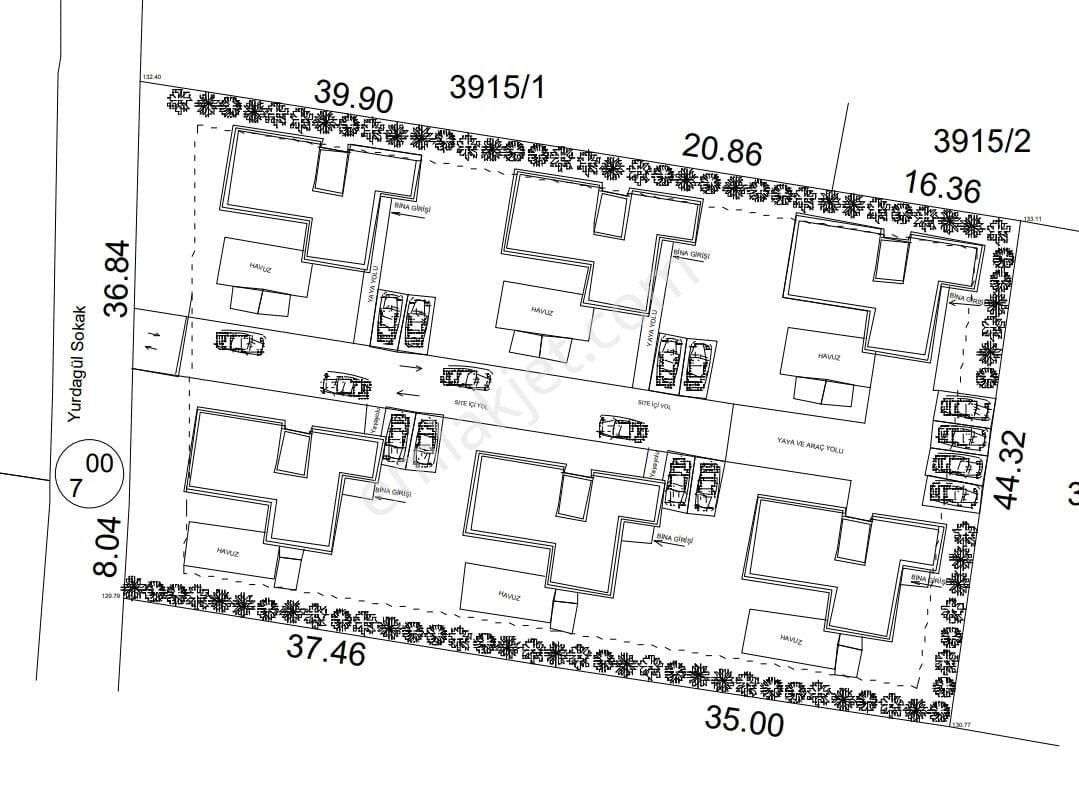 Wısremden Silivri Ortaköyde 3319 M² Projesi Hazır Villa Arsası - Görsel 8