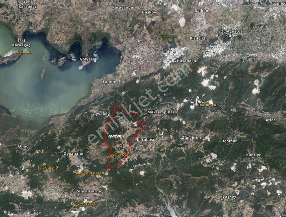 Bursa Nilüfer Unçukurunda Satılık Tarla