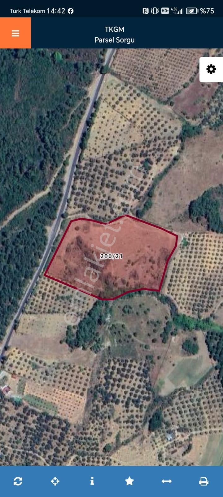 İkoniyum'dan Balıkesir Havranda Kadastral Yola Cephe 17180 M² Tarla..