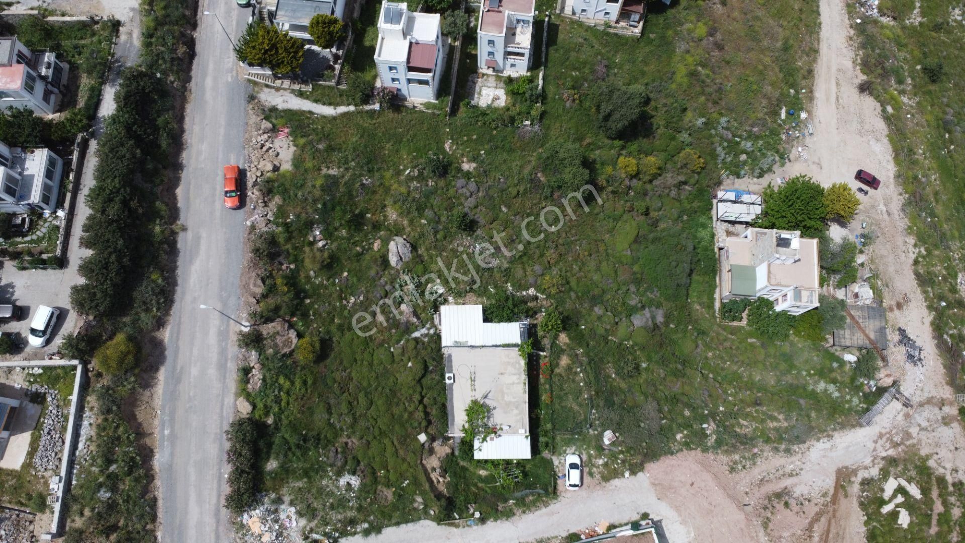 Bodrum Bağla'da, Deniz Manzaralı, Villa İmarlı Satılık Arsa - Görsel 2