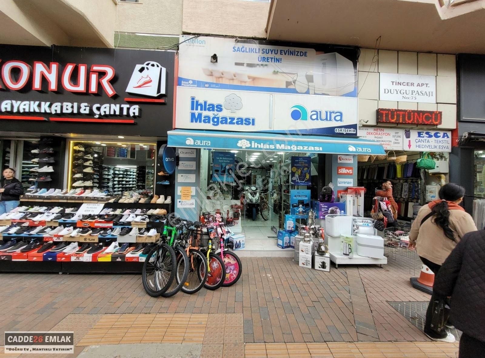 Cadde26'dan Hamamyolu'nda Kurumsal Kiracılı Mağaza İşyeri
