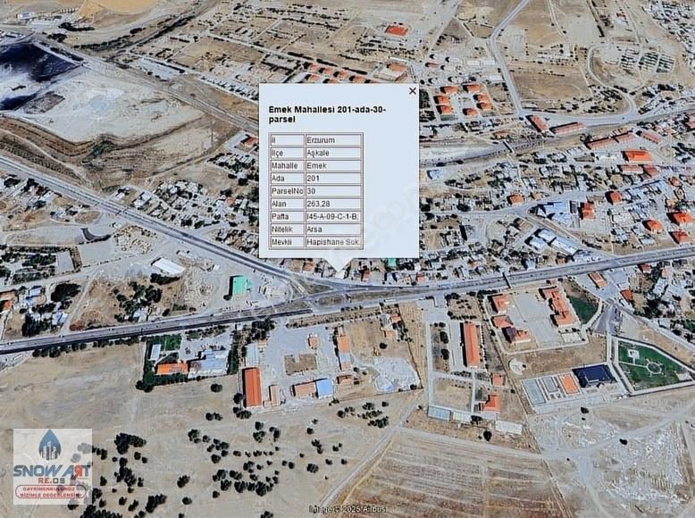Aşkalede Cadde Ye Sıfır İmarlı Arsa