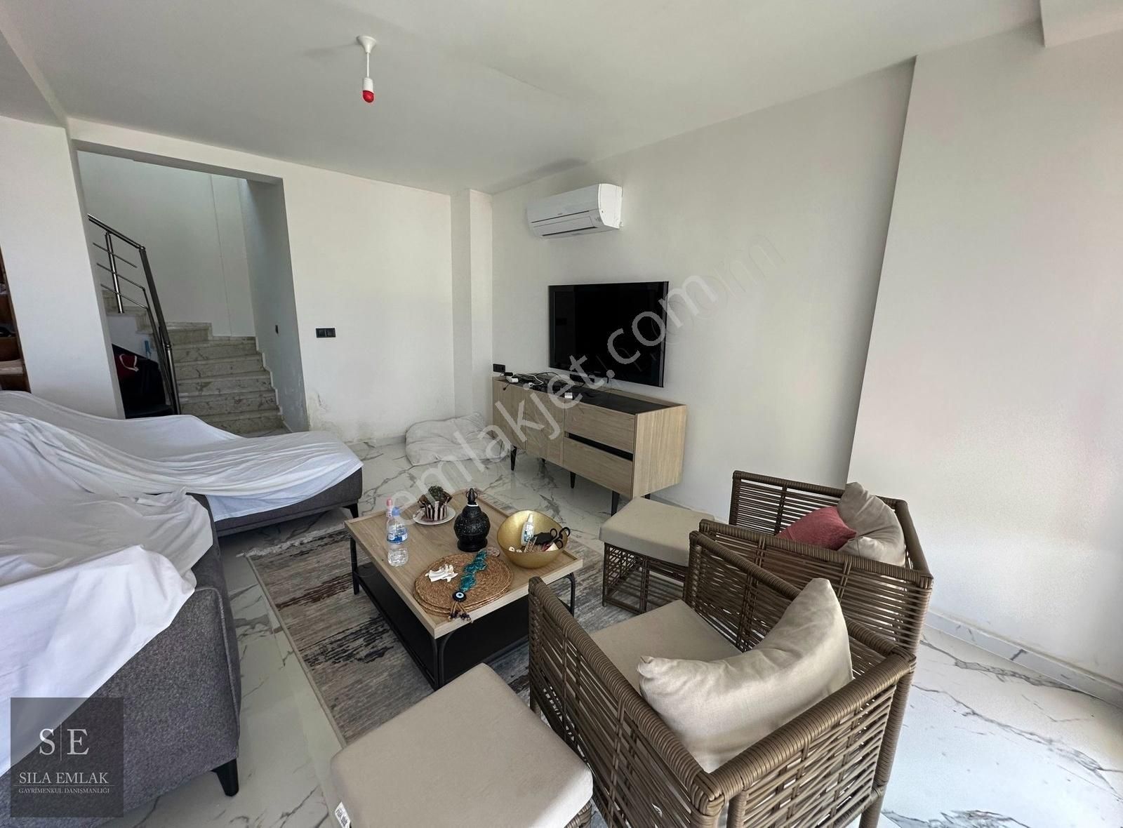 Güllük'te Modern Deniz Manzaralı Bahçeli Satılık Lüks Dubleks! - Görsel 17