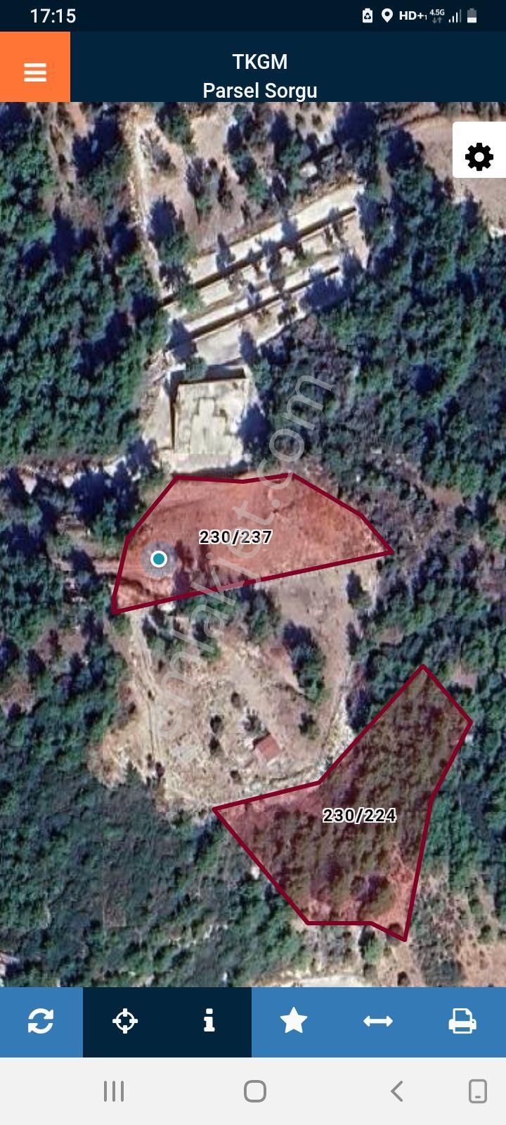 Mor Çiçek Emlak Karaburun Mordoğanda Deniz Manzaralı Tarla - Görsel 7