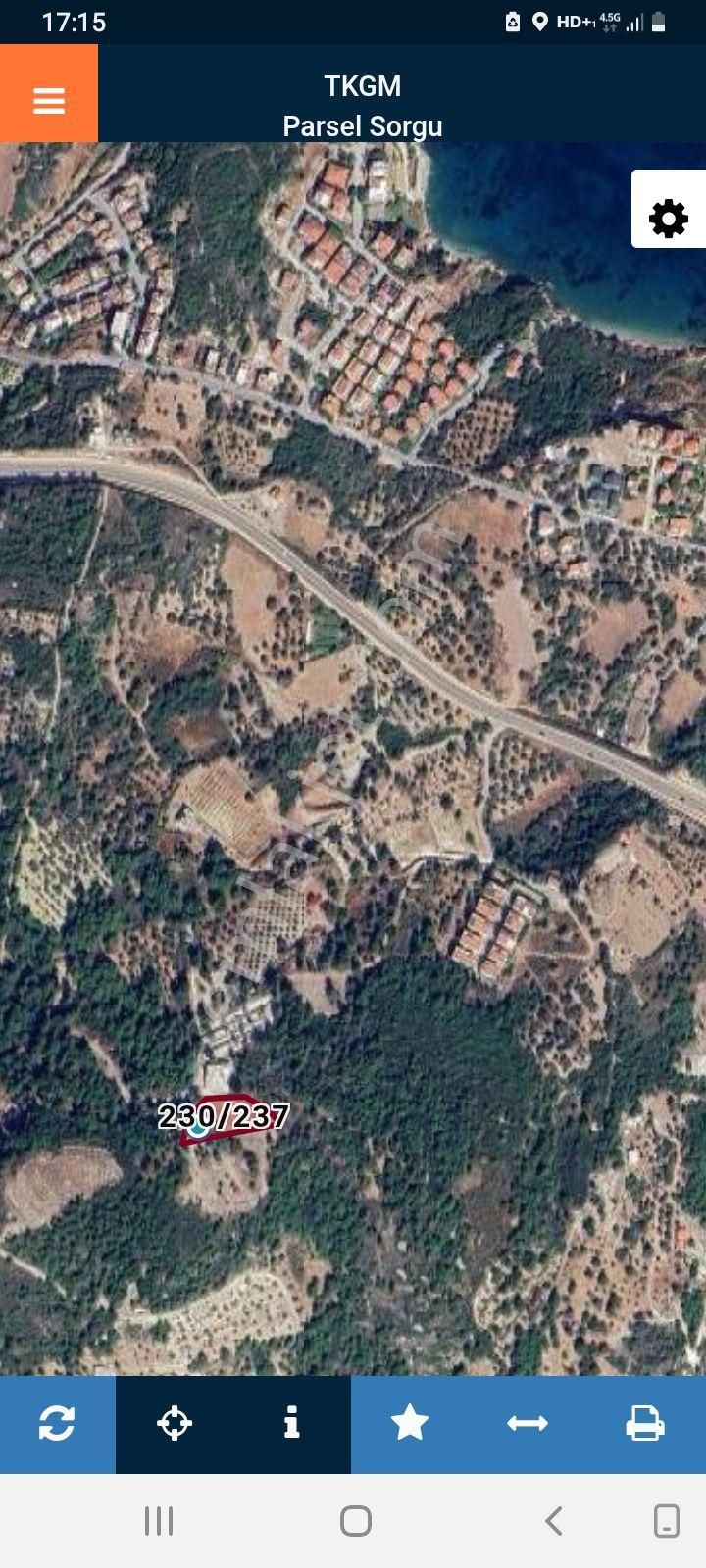 Mor Çiçek Emlak Karaburun Mordoğanda Deniz Manzaralı Tarla - Görsel 8