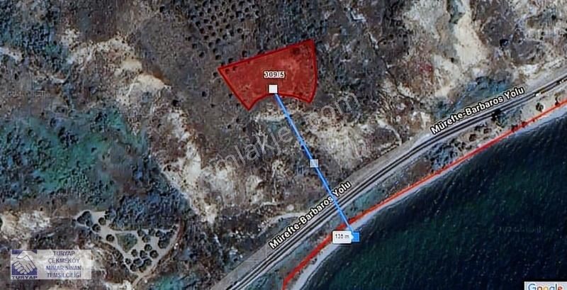 Tekirdağ Şarköy Kirazlı Köyü Önü Kapanmaz Deniz Manzaralı Arazi