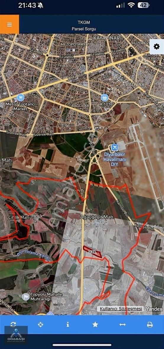 Çevre Yoluna Sıfır Yatırımlık Arazi