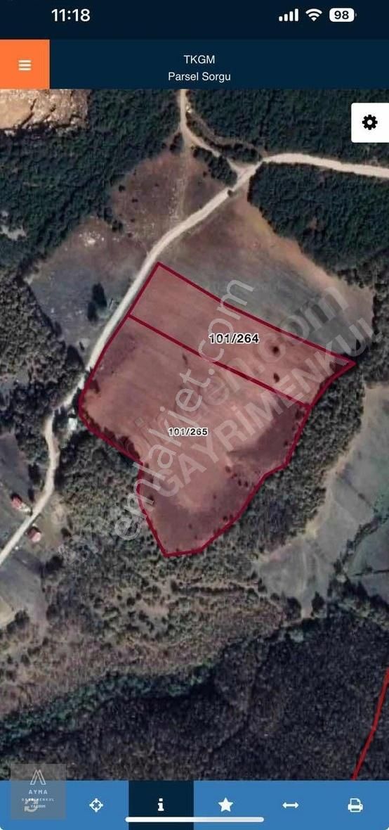 Ayma'dan Korubaşında Asfalta Cephe 10.303 M2 Tek Tapu Yatırımlık