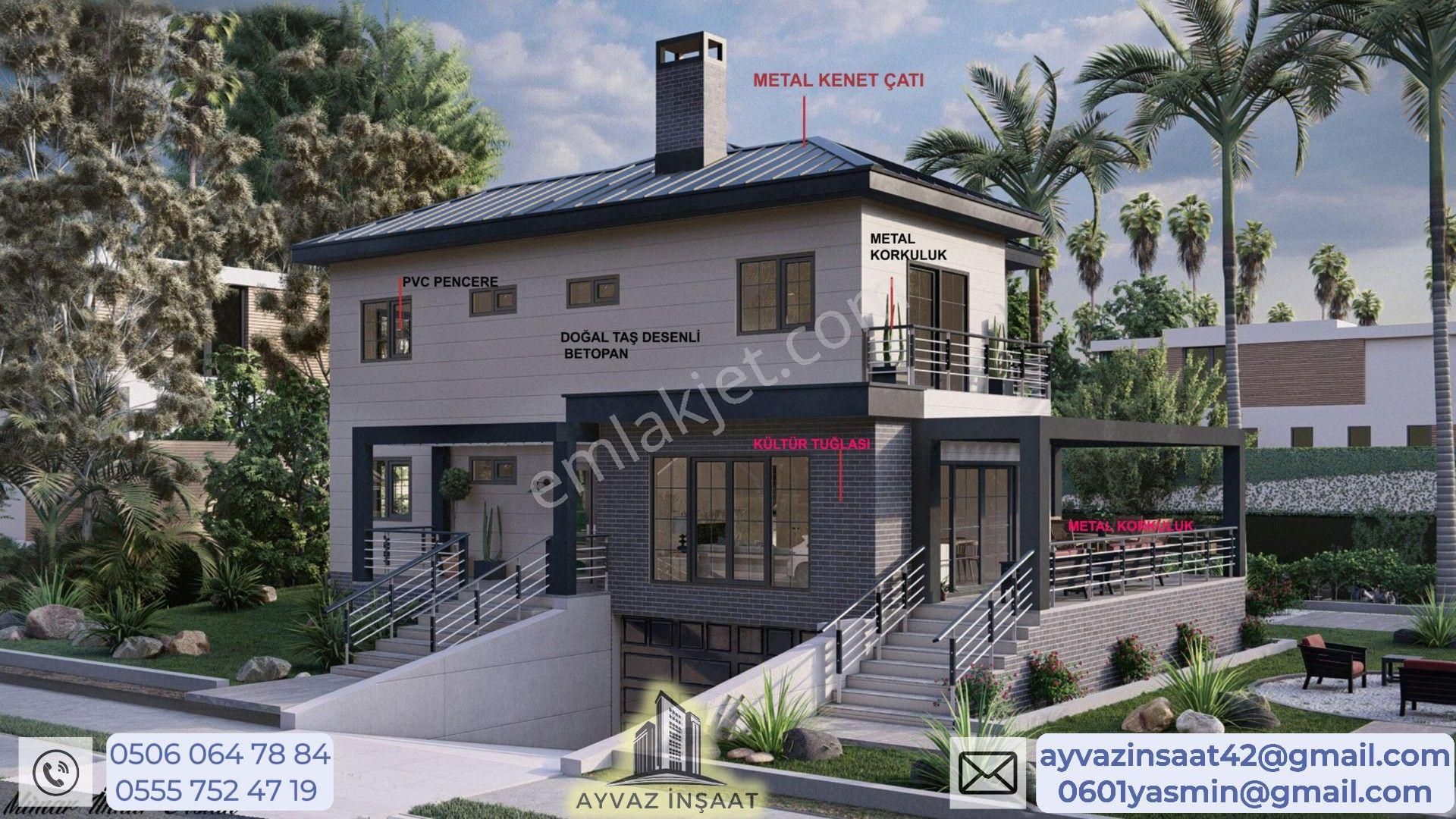 🏡 Ayvaz Gayrimenkul'den 317m² Triblex Villa ( Arsa Sizden Villa Bizden )