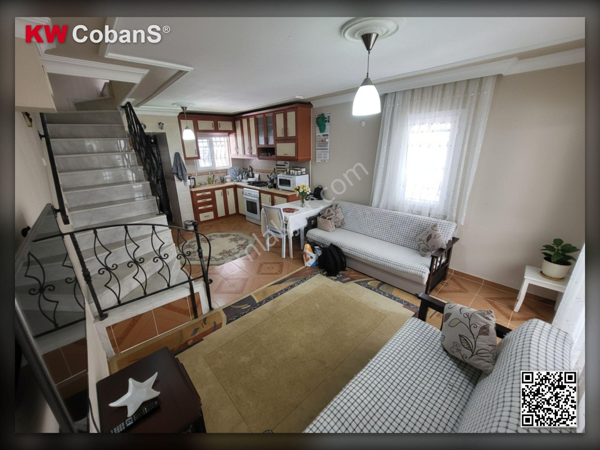 Kw Cobans'tan Denize Yakın Eşyalı Müstakil Villa, Site İçinde, Bahçeli, Kat Mülkiyetli, Özel Plajlı - Görsel 31