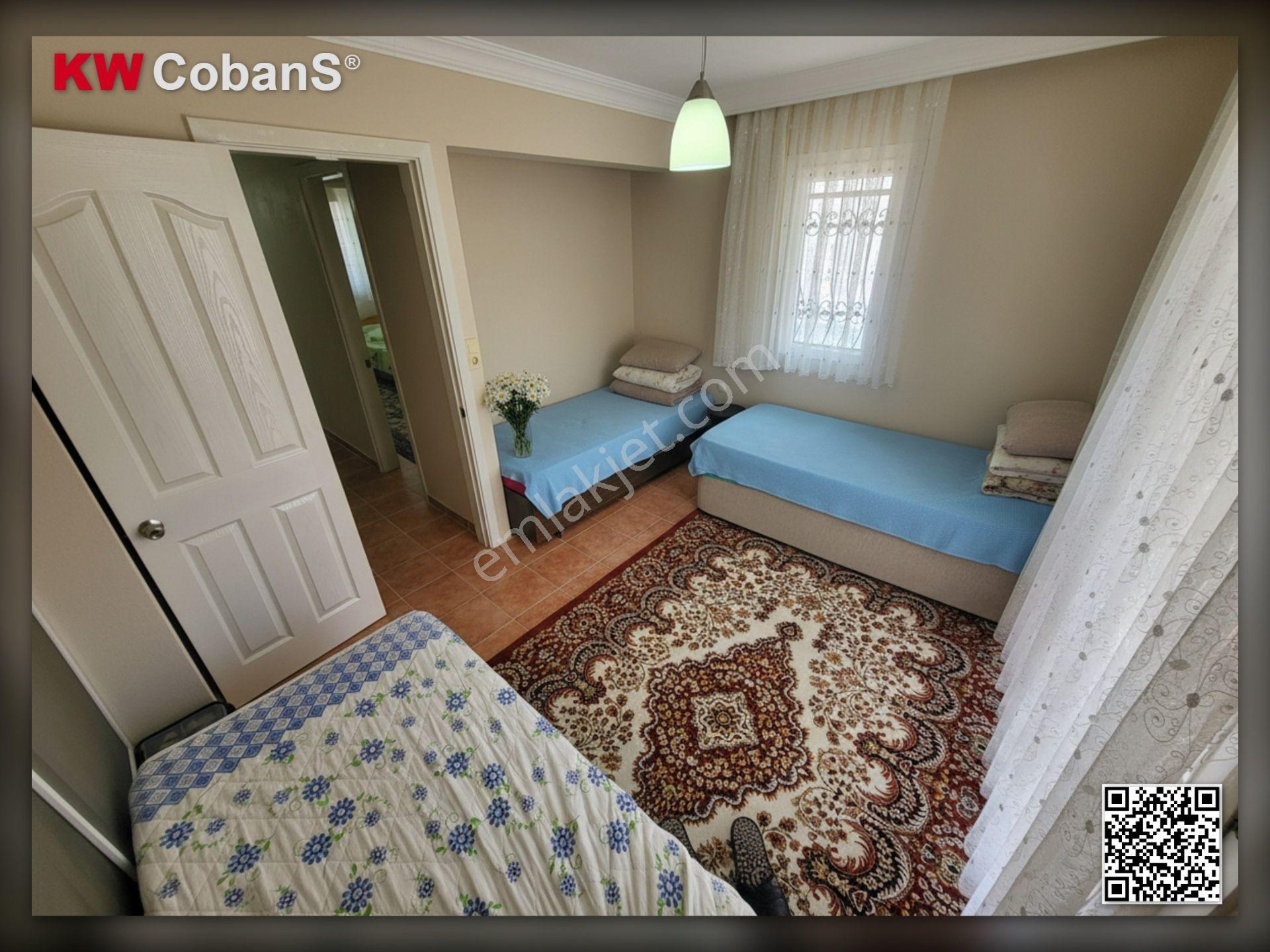 Kw Cobans'tan Denize Yakın Eşyalı Müstakil Villa, Site İçinde, Bahçeli, Kat Mülkiyetli, Özel Plajlı - Görsel 20