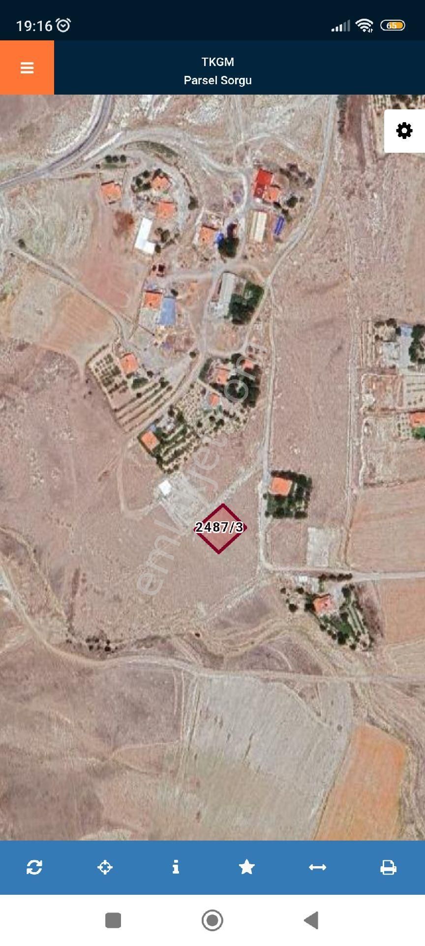 Kaçmaz Emlaktan Yeşilhisar Gulbayir Mahallesinde Satılık Arsa Villa Parseli
