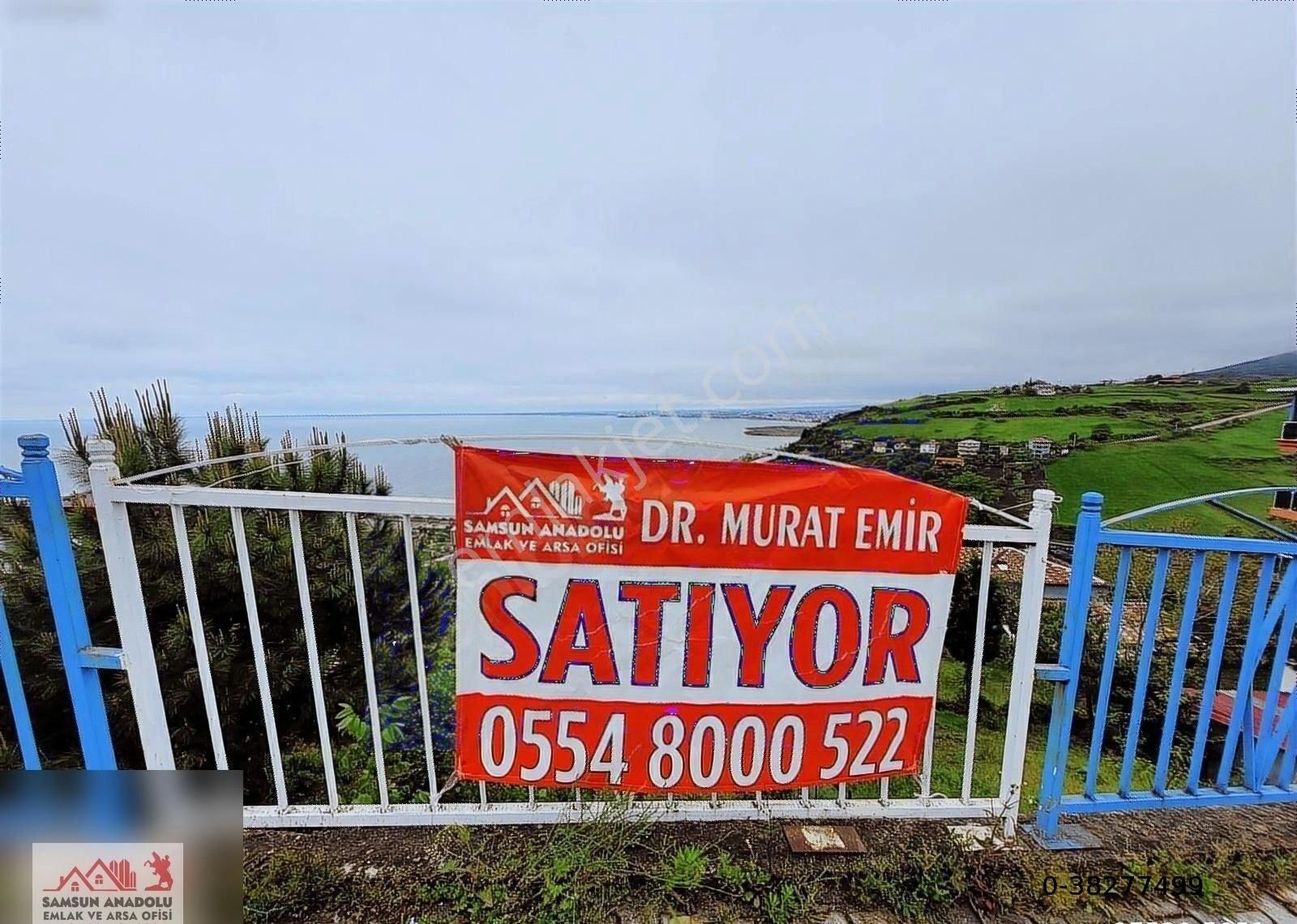 Samsun Canik Toptepe'de 8 Adet 1+1 Dairelik Deniz Manzaralı Satılık Arsa