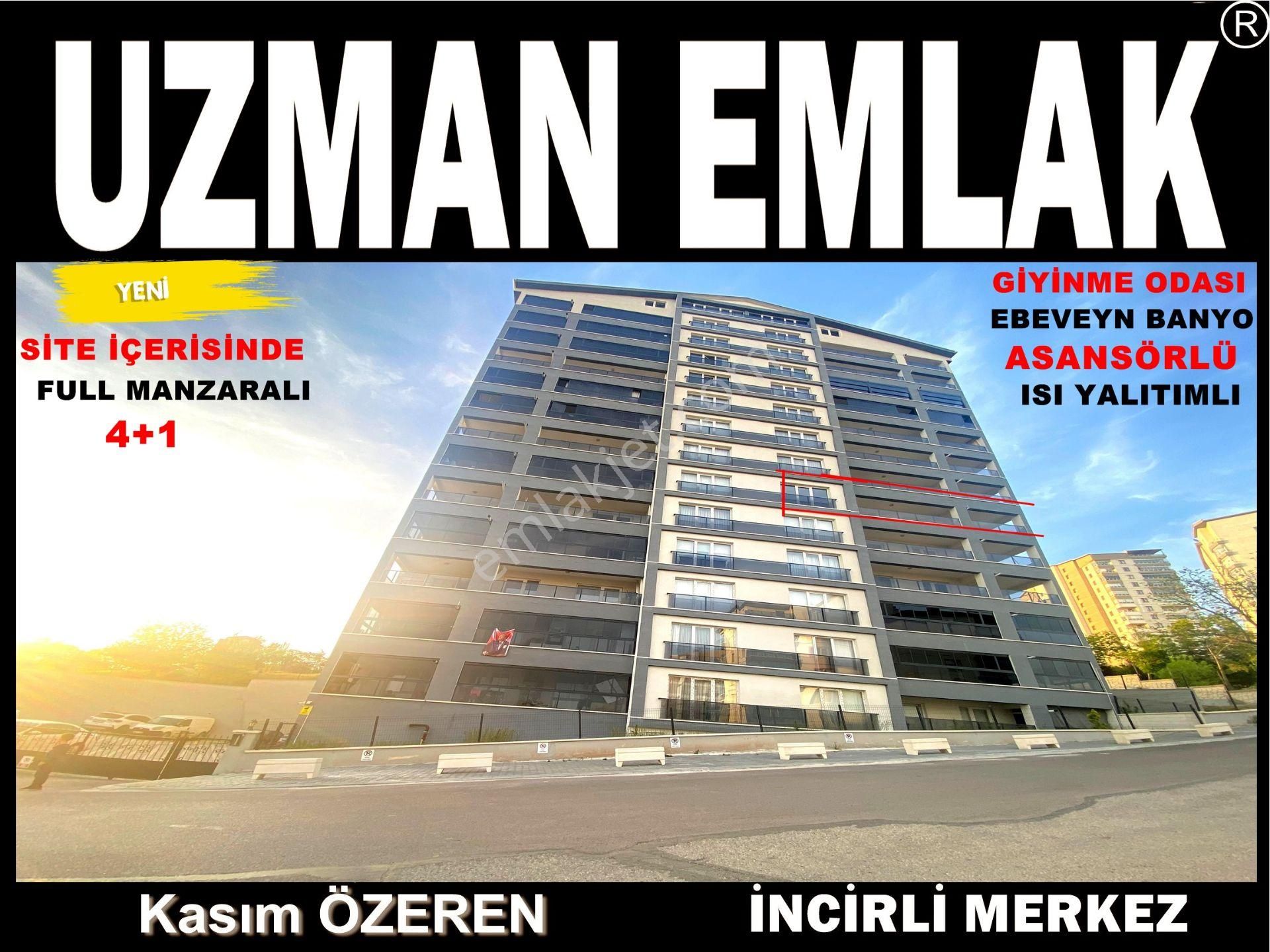 Uzman Emlak'dn Kayalar Mh.de Site İçersinde 6.katta Giyinme Odalı,ebeveyn Banyolu,geniş Balkonlu 4+1