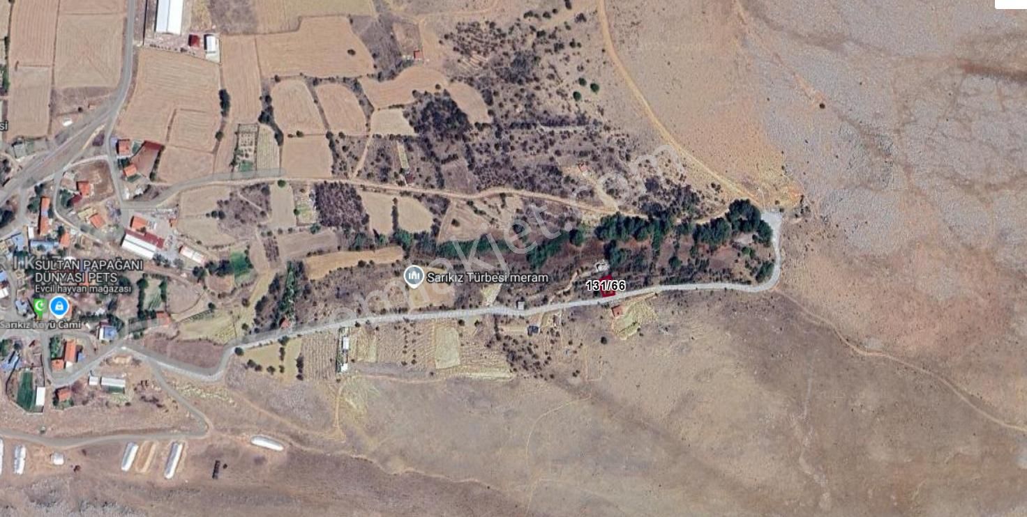 Meram Sarıkız Mahallesinde Yola Cephe 251m2 Bağ