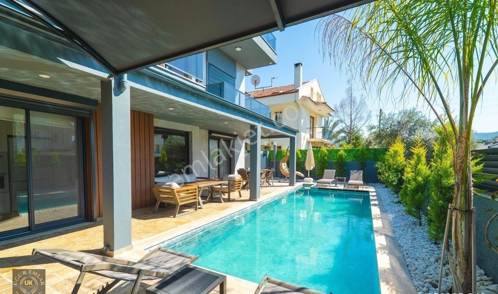 Uğur'dan Fethiye Akarca'da 6+1 Satılık Lüks Villa - Görsel 10