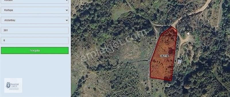 Kartepe/arslanbey Merkeze 600mt Mesafede, Yolu Olan Satılık Arsa