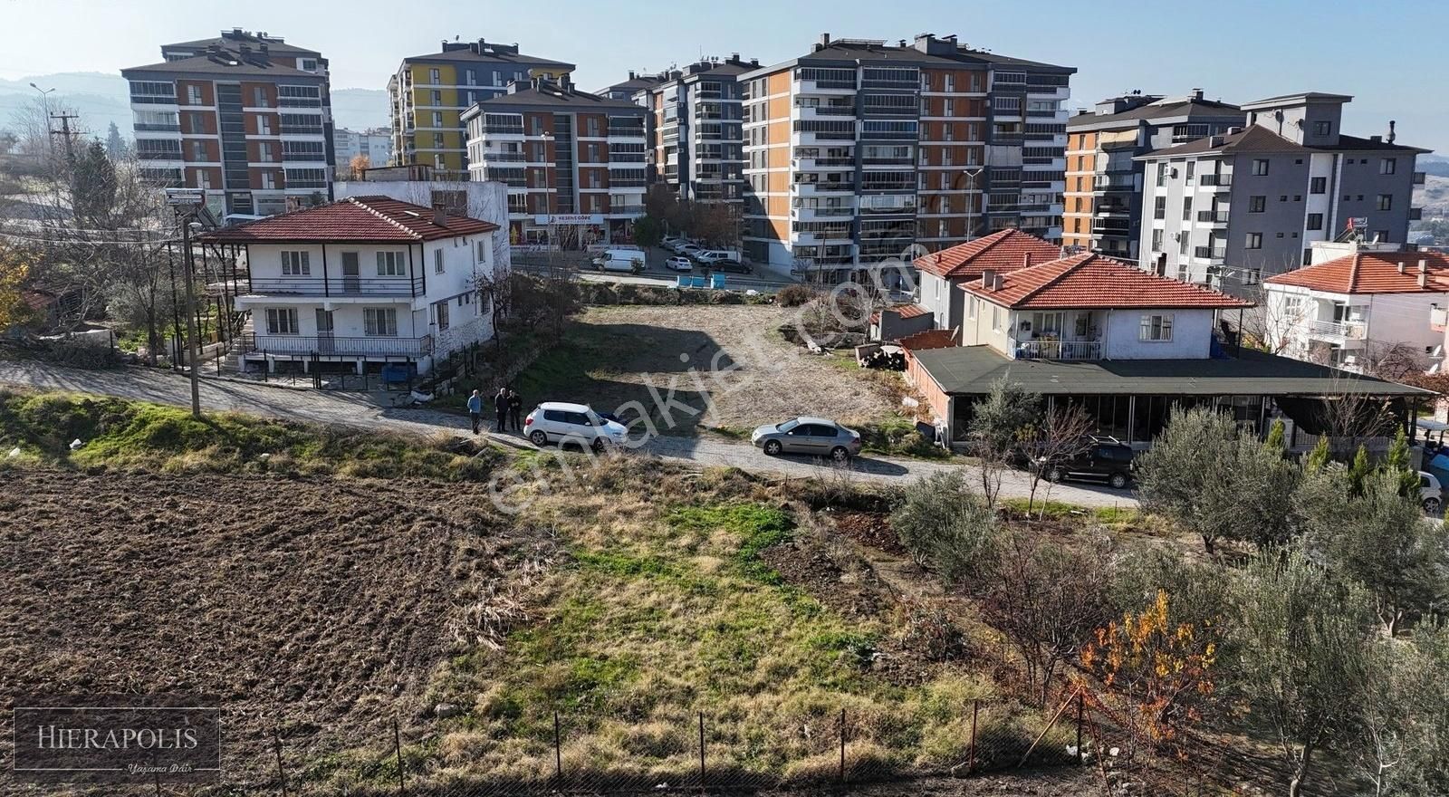 Denizli Pınarkent Mahallesinde 310m2 Satılık 3 Kat İmarlı Arsa