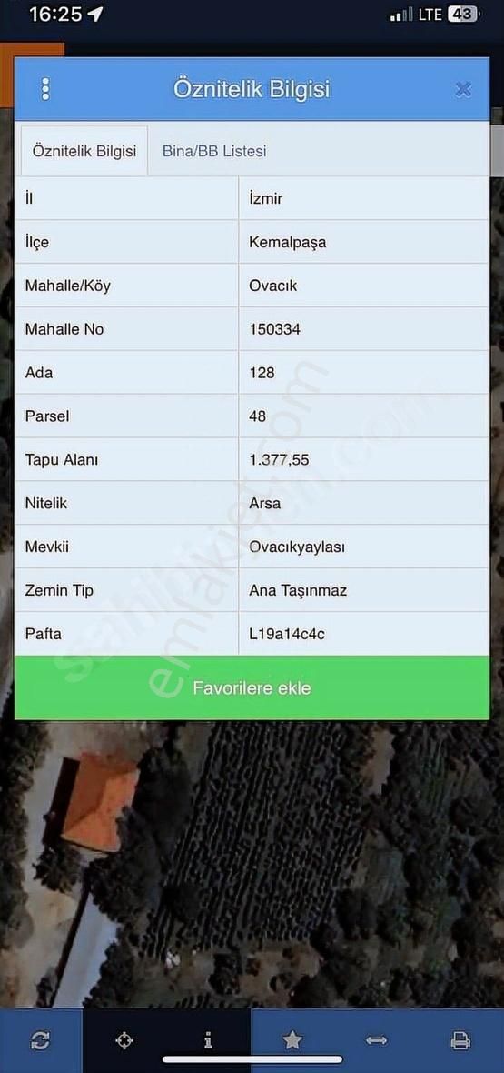 Kemalpaşa Ovacık Köyünde İmarlı Lüx Villa
