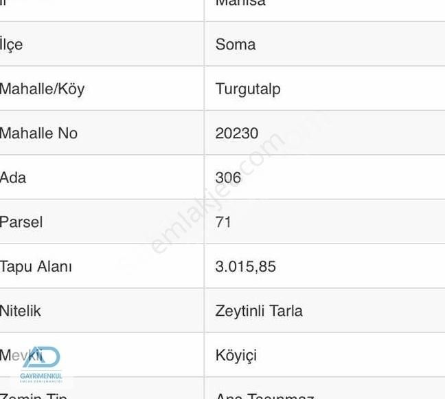 Somada Satılık Arazi