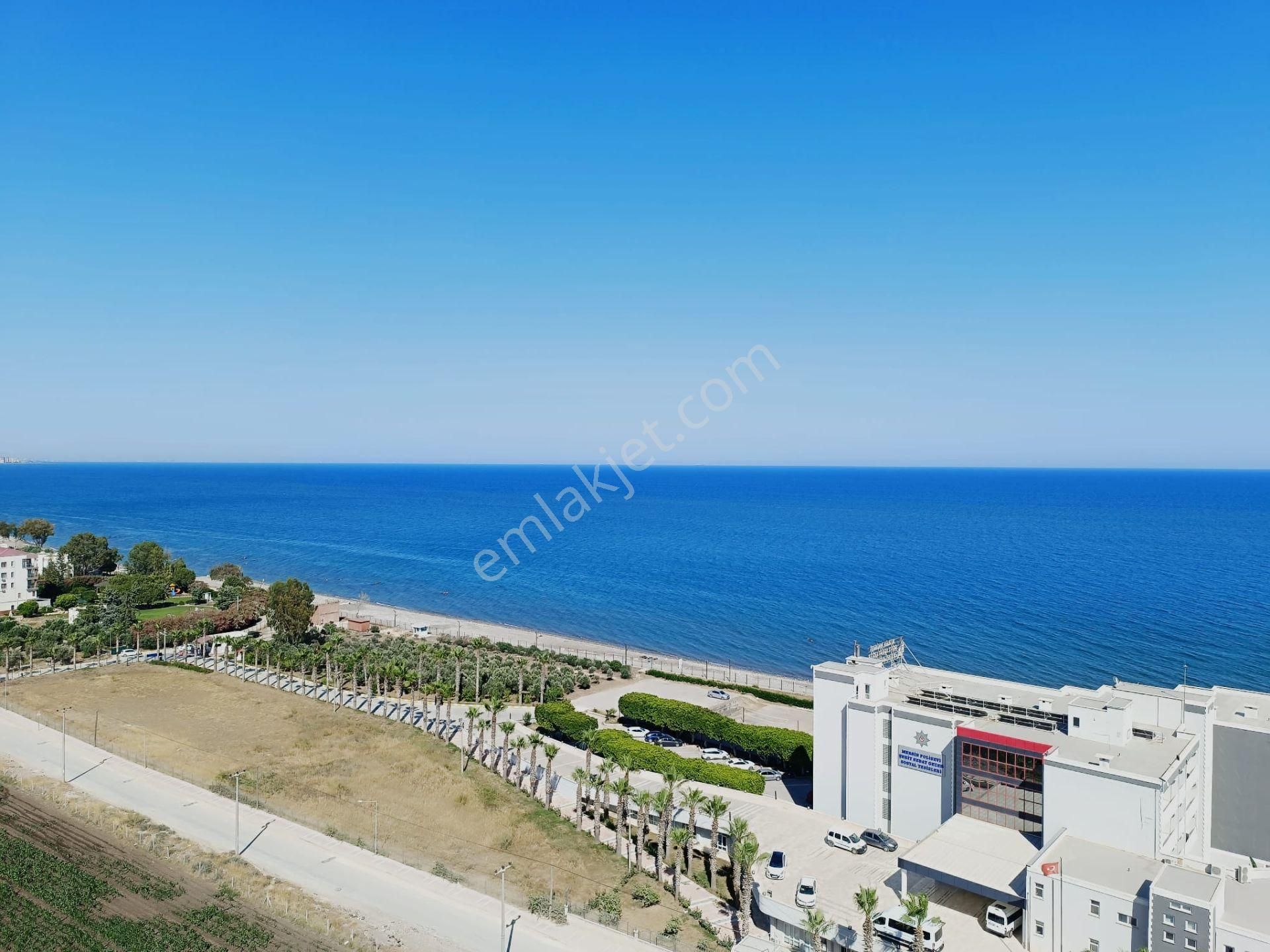 Tece Deniz Mah'de Polisevi Cv. Full Deniz Manzaralı, Havuzlu 3+1 Daire