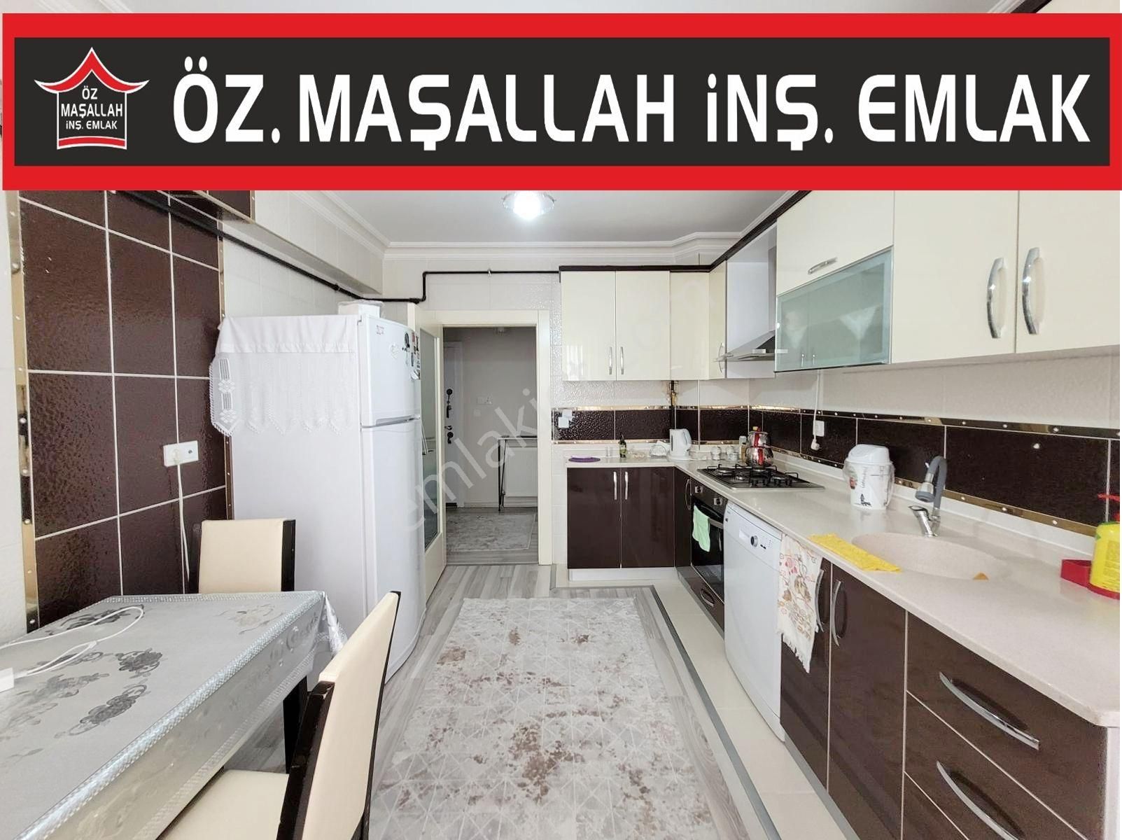 Öz'maşallah.dan Satılık Kat Konumda Yapılı 3+1 Daire,,