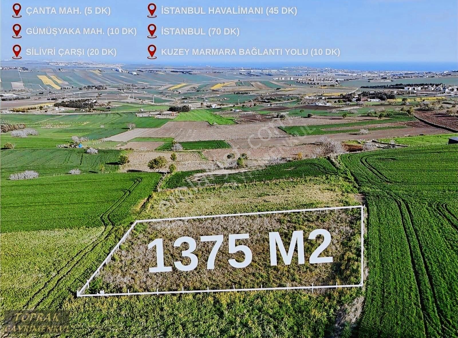 Silivri Çanta Mümin Çavuş Mevkisinde Plan İçerisinde Tarla